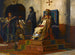 De Oordeel van Paus Formosus - Jean-Paul Laurens — weergave van het kunstwerk