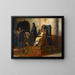 De Oordeel van Paus Formosus - Jean-Paul Laurens — ingelijst kunstwerk aan de muur