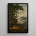 La Bergère des Alpes - Jean-Pierre Péquignot — ingelijst kunstwerk aan de muur