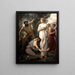Ulysses en Nausicaa - Jean Alfred Marioton — ingelijst kunstwerk aan de muur