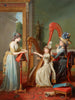 De harples les - Jean Antoine Théodore Giroust — weergave van het kunstwerk
