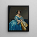 Joséphine-Éléonore-Marie-Pauline de Galard de Brassac de Béarn Prinses de Broglie - Jean-Auguste-Dominique Ingres — ingelijst kunstwerk aan de muur