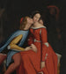 Paolo en Francesca - Jean-Auguste-Dominique Ingres — weergave van het kunstwerk