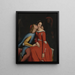 Paolo en Francesca - Jean-Auguste-Dominique Ingres — ingelijst kunstwerk aan de muur