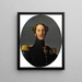portret van Ferdinand Philippe Louis Charles Henri de Bourbon Orléans hertog van Orléans - Jean-Auguste-Dominique Ingres — ingelijst kunstwerk aan de muur