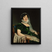 van het portret van de gravin van Tournon - Jean-Auguste-Dominique Ingres — ingelijst kunstwerk aan de muur