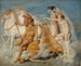 Venus gewond door Diomedes keert terug naar Olympus - Jean-Auguste-Dominique Ingres — weergave van het kunstwerk