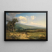 in de Ardennen - Jean Baptiste Kindermans — ingelijst kunstwerk aan de muur