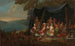 Fête champêtre avec des courtisans turcs sous une tente - Jean-Baptiste Vanmour — weergave van het kunstwerk