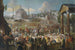 Procession des sultans à Istanbul - Jean-Baptiste Vanmour — weergave van het kunstwerk