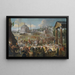 Procession des sultans à Istanbul - Jean-Baptiste Vanmour — ingelijst kunstwerk aan de muur