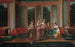 Vrouwen drinkend koffie - Jean-Baptiste Vanmour — weergave van het kunstwerk