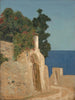 Vue van Capri - Jean Benner — weergave van het kunstwerk