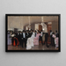 Altercation dans les couloirs de l'Opéra - Jean Béraud — ingelijst kunstwerk aan de muur