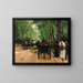 Bois de Boulogne - Jean Béraud — framed artwork on a wall