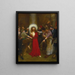 Christus gebonden aan de zuil - Jean Braud — ingelijst kunstwerk aan de muur