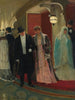 Exit from the Opera Box - Jean Béraud — artwork view