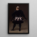 Arlequine - Jean Béraud — framed artwork on a wall