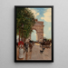 L'Arc de Triomphe Champs-Élysées - Jean Béraud — ingelijst kunstwerk aan de muur