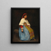 L'Italienne - Jean Béraud — ingelijst kunstwerk aan de muur