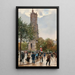 La Tour Saint-Jacques - Jean Béraud — ingelijst kunstwerk aan de muur