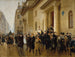 La sortie du lycée Condorcet - Jean Béraud — weergave van het kunstwerk