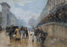 L'accident Porte Saint-Denis - Jean Béraud — artwork view