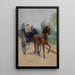 Le Buggy - Jean Béraud — ingelijst kunstwerk aan de muur