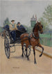 Le Buggy - Jean Béraud — weergave van het kunstwerk