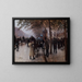 Le boulevard des Capucines le soir devant le Café Napolitain - Jean Béraud — ingelijst kunstwerk aan de muur