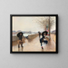 De Wind - Jean Béraud — ingelijst kunstwerk aan de muur