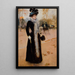 Parisian Painting at the Woods - Jean Béraud — framed artwork on a wall