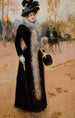 Parisian Painting at the Woods - Jean Béraud — artwork view