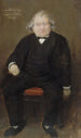 Portrait of Ernest Renan 1823-1892 philosopher - Jean Béraud — artwork view