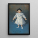 Portrait of Jacques Blumenthal at three years old - Jean Béraud — framed artwork on a wall