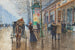 Street Scene Painting Parisian - Jean Béraud — artwork view