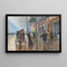 Street Scene Painting Parisian - Jean Béraud — framed artwork on a wall