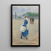 On Place de la Concorde - Jean Béraud — framed artwork on a wall