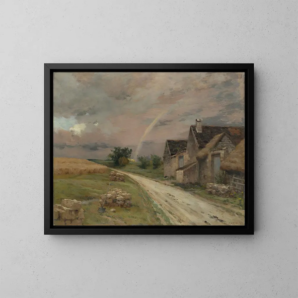 The Rainbow Arches - Jean-Charles Cazin — framed artwork on a wall