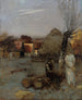 Theocritus - Jean-Charles Cazin — weergave van het kunstwerk