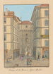Passage de la Monnaie depuis Belair - Jean Dubois — weergave van het kunstwerk