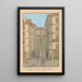 Passage de la Monnaie depuis Belair - Jean Dubois — ingelijst kunstwerk aan de muur