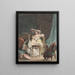La Comparaison - Jean François Janinet — ingelijst kunstwerk aan de muur