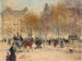 Herfst in Parijs - Jean François Raffaëlli — weergave van het kunstwerk