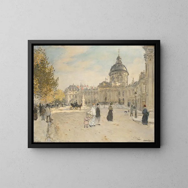 L'Institut - Jean François Raffaëlli — framed artwork on a wall