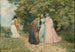 De goede voorspelling - Jean François Raffaëlli — weergave van het kunstwerk