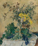 Natuurschilderij met bloemen en druiven - Jean François Raffaëlli — weergave van het kunstwerk