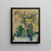 Natuurschilderij met bloemen en druiven - Jean François Raffaëlli — ingelijst kunstwerk aan de muur