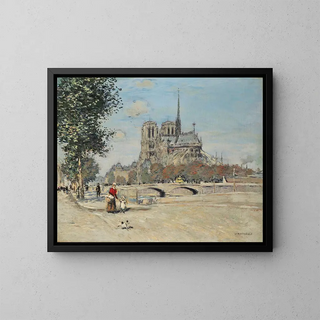 Jean Franois Raffalli - NotreDame de Paris et le pont de lArchevch.webp