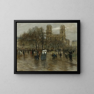 Jean Franois Raffalli - Place St Sulpice Paris.webp
